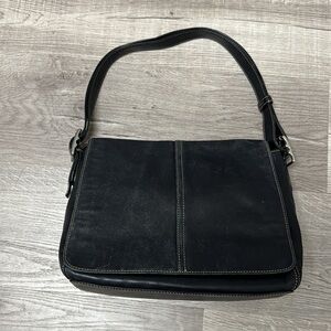Coach Leather Shoulder Bag